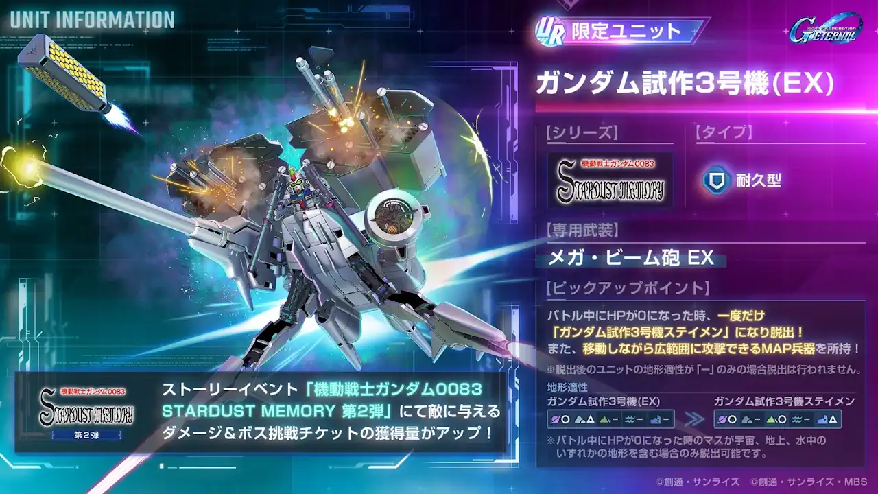 ガンダム試作3号機（デンドロビウム）